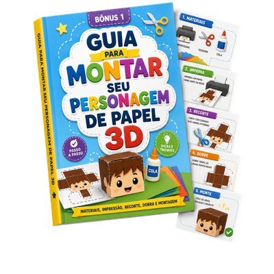 Guia para montar seu personagem de papel 3D
