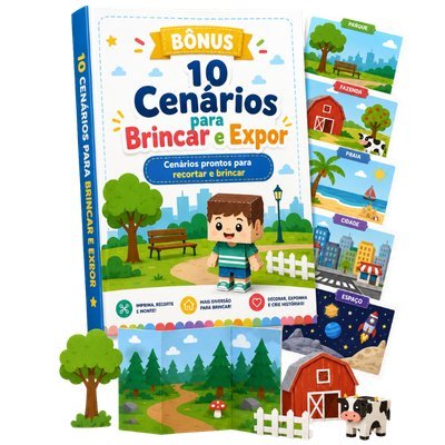 10 cenários para brincar e expor